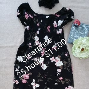 The Children's Place- Girls 7/8 Jumpsuit